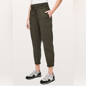lululemon Olive Studio Cropped Pants